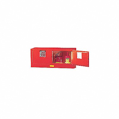 Flammable Safety Cabinet 12 gal Red MPN:891301