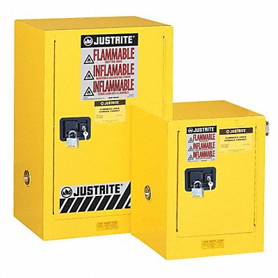 Flammable Safety Cabinet 15 gal Yellow MPN:891520