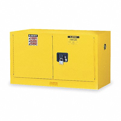 Flammable Safety Cabinet 17 gal Yellow MPN:891720
