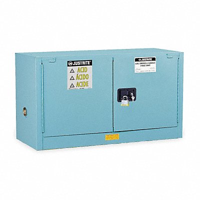 Corrosive Safety Cabinet Blue 18 D MPN:891722