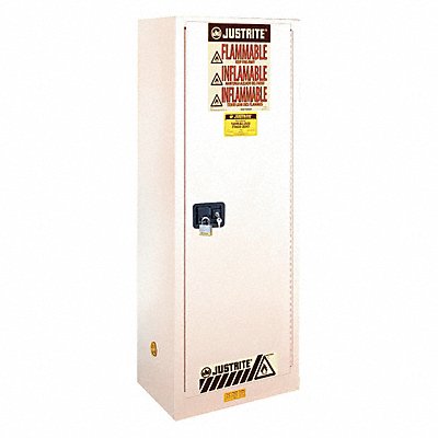 Flammable Cabinet 22 gal White MPN:892205