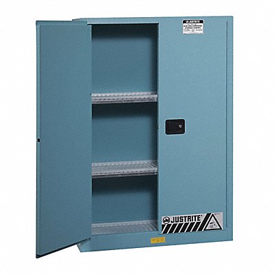 Corrosive Safety Cabinet 45 gal Blue MPN:894502