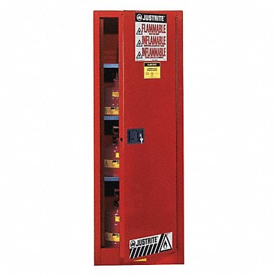 Flammable Cabinet 54 gal Red MPN:895401
