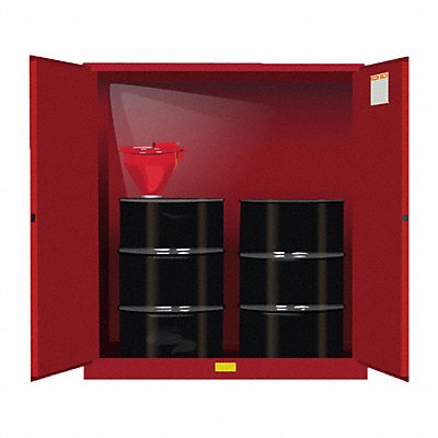 Cabinet Steel 1 Shelves Red MPN:899101