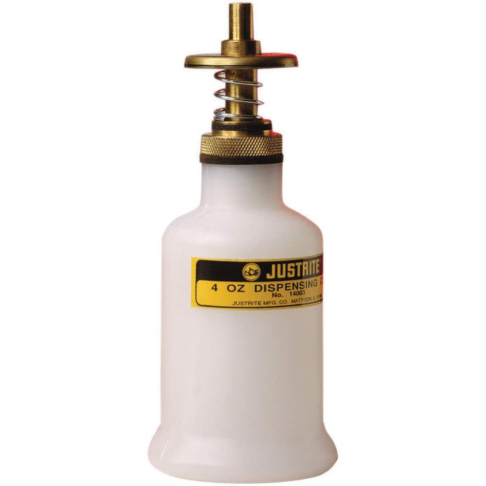 8 oz HDPE Dispensing Bottle: 2-1/4