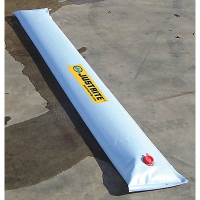 Water-Filled Spill Berm 10 ft PVC Blue MPN:28452