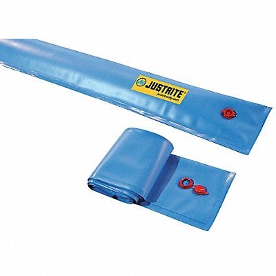 Water-Filled Spill Berm 25 ft PVC Blue MPN:28454