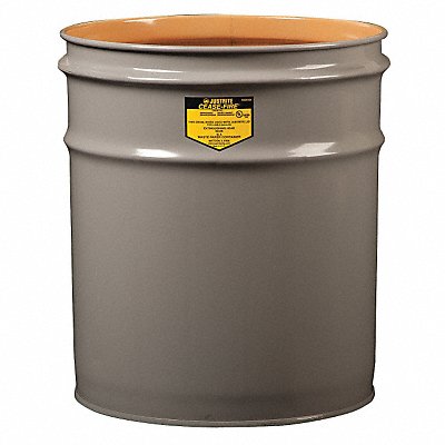 Open-Head Drum 4-1/2 gal Gray MPN:26040