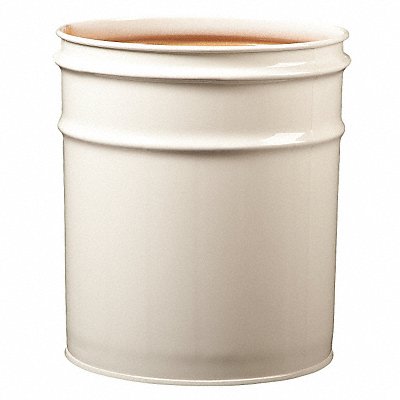 Open-Head Drum 4-1/2 gal White MPN:26040W