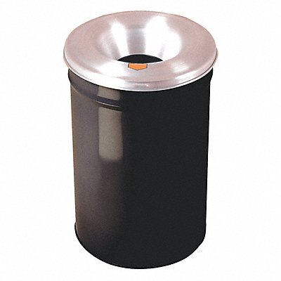 Trash Can Round 55 gal Black MPN:26655K