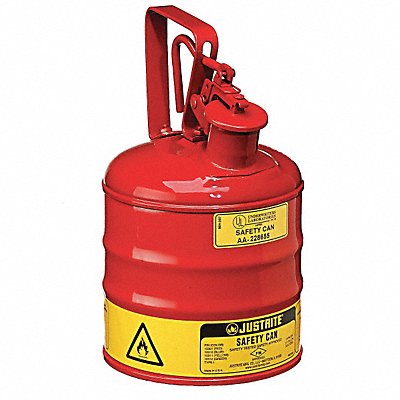 Type I Safety Can 1 gal Red 11-1/2In H MPN:10301