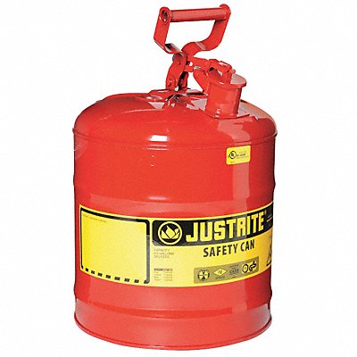 Type I Safety Can 5 gal Red 16-7/8In H MPN:7150100