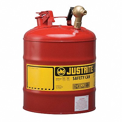 Type I Safety Can 5 gal Red 15-7/8In H MPN:7150147