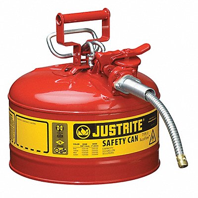 Type II Safety Can 12 in Red 2-1/2 gal. MPN:7225120