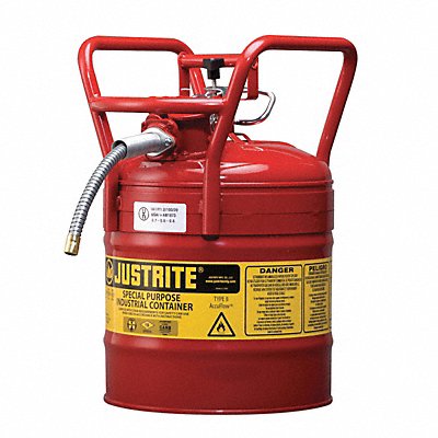 Type II DOT Safety Can Red 17-1/2 in H MPN:7350110