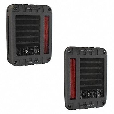 Tail LightKit Rectangular Black Red 6 L MPN:279J