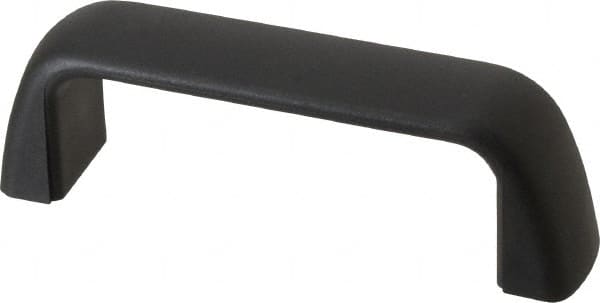 105mm Center to Center, Black Matte Finish Plastic Pull Handle MPN:6333005