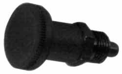 M12x1.5, 19.6mm Thread Length, 6.1mm Plunger Diam, Knob Handle Indexing Plunger MPN:L84/A