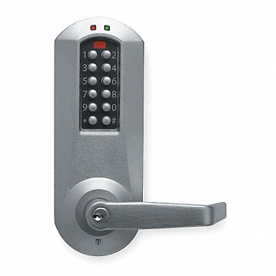 Electronic Lock Satin Chrome 12 Button MPN:E5031-XS-WL-626-41