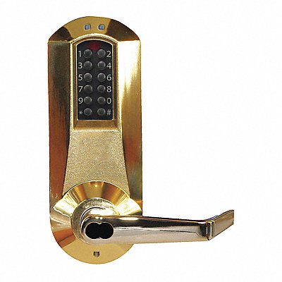 Electronic Locks 5000 Bright Brass MPN:E5031SWL-605-41
