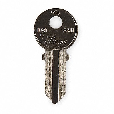 Key Blank Brass American Lock PK10 MPN:1041C-AM1