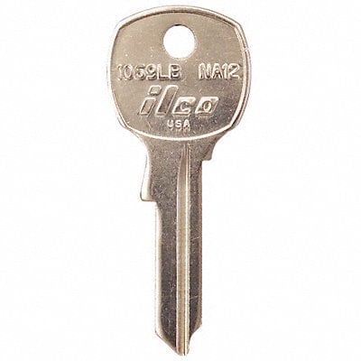 Key Blank Brass Type NA12 5 Pin PK10 MPN:1069LB-NA12