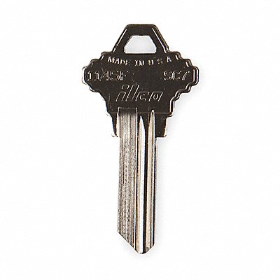 Key Blank Brass Schlage Lock PK10 MPN:1145F-SC7