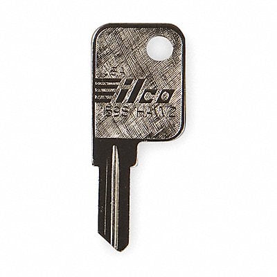 Key Blank Brass Hayworth Lock PK10 MPN:1598-HAW2