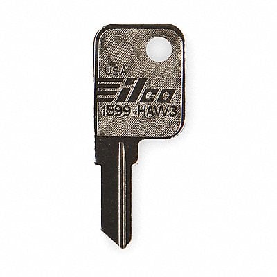 Key Blank Brass Hayworth Lock PK10 MPN:1599-HAW3