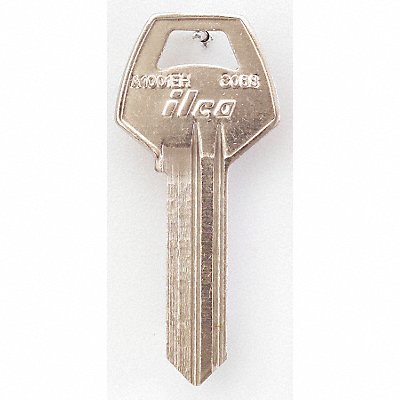 Key Blank Brass Type CO88 PK10 MPN:A1001EH-CO88