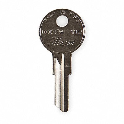 Key Blank Brass Yale Lock PK10 MPN:O1122A-Y12