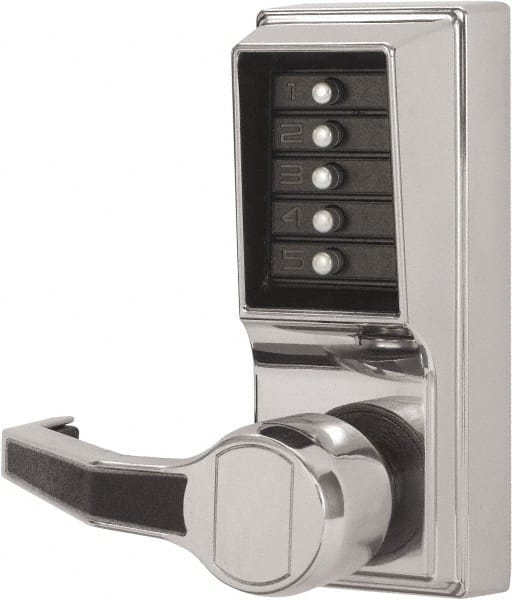 Combination Entry Lever Lockset for 1-3/8 to 2-1/4