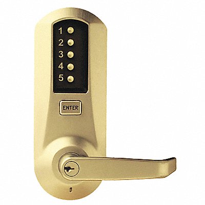 Push Button Lock Entry Key Override MPN:5021-XS-WL-04-41