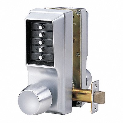 PushButton Lockset Nonhanded SatinChrome MPN:EE1011/EE1011-26D-41