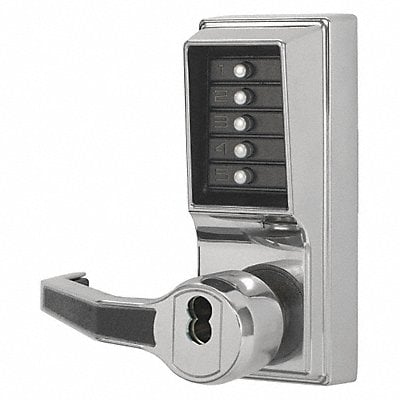 Push Button Lockset Mortise Left Lever MPN:L8146B-026-41