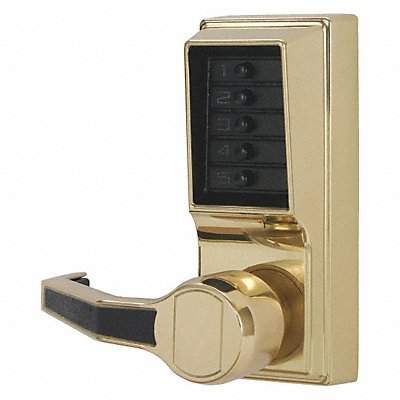 Push Button Lockset Bright Brass MPN:LL1011-03-41