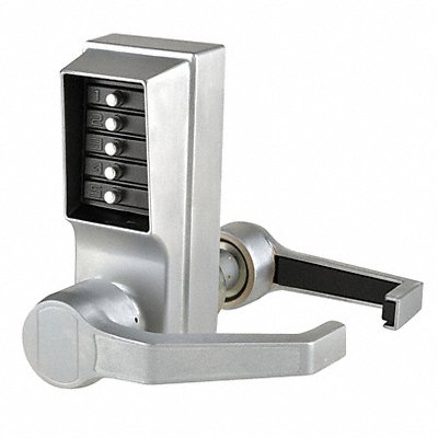 Push Button Lock Entry Satin Chrome MPN:LR-1011-26D-41