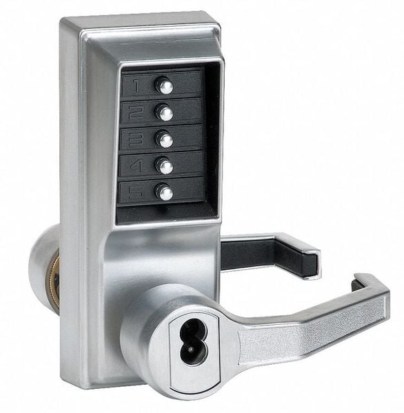 Push Button Lock Entry Key Override MPN:LR-1021-B-26D-41