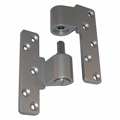 Pivot Hinge Left Hand Clear Aluminum MPN:IP-10-LH-AL