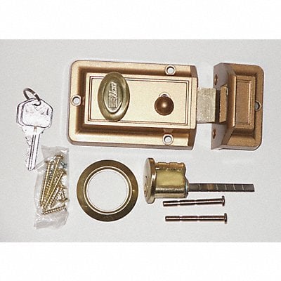 Auxiliary Lock Night Latch Bronz MPN:220-53-51