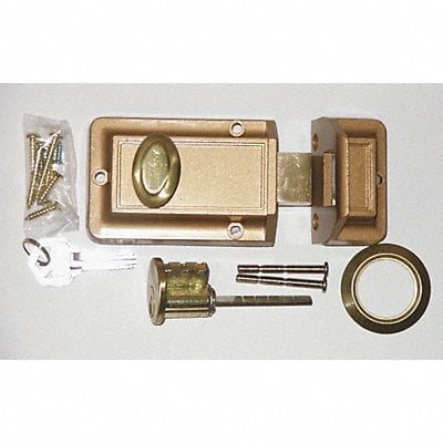 Auxiliary Lock Jimmyproof Bronze MPN:545-53-51