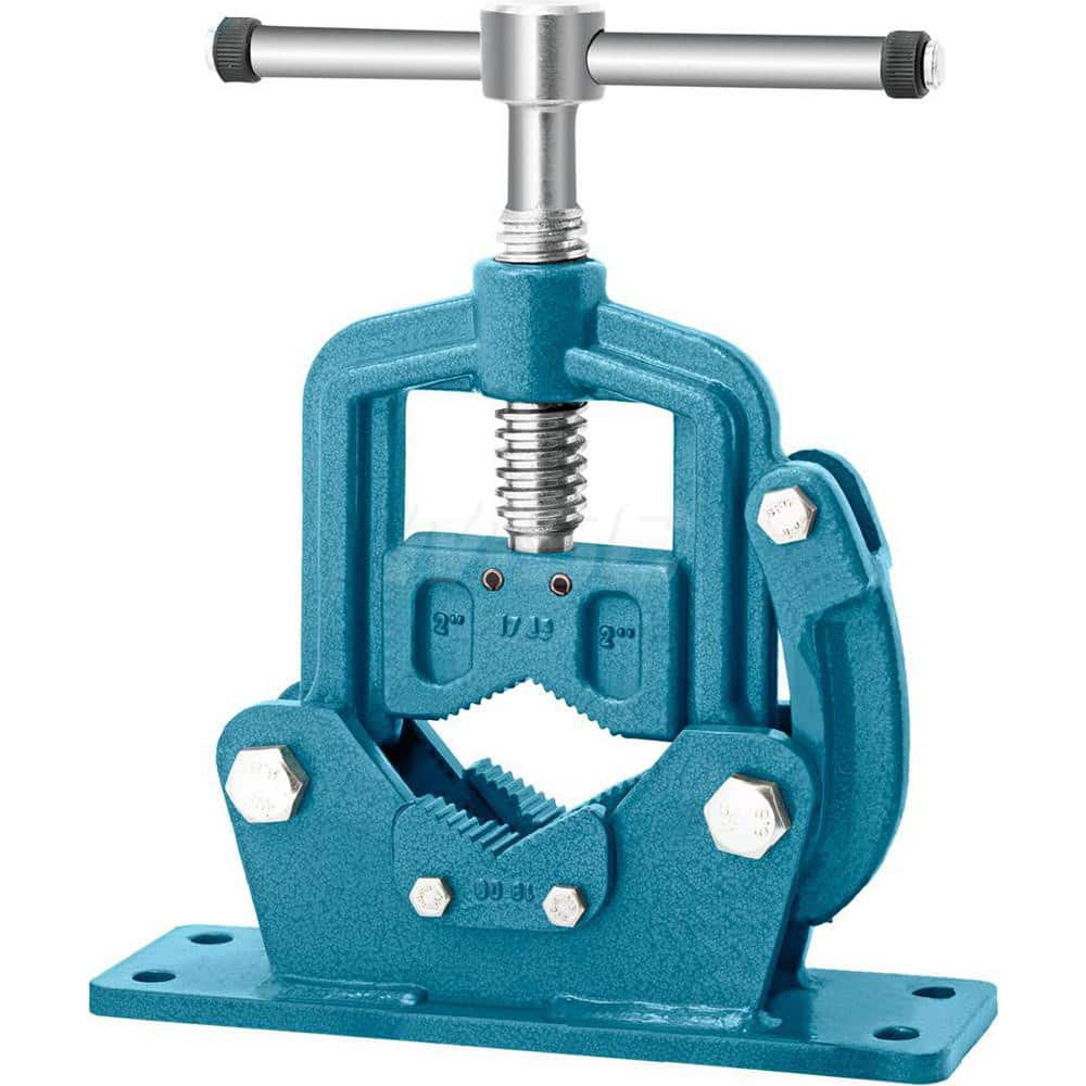 Bench & Pipe Combination Vise: 3-1/2