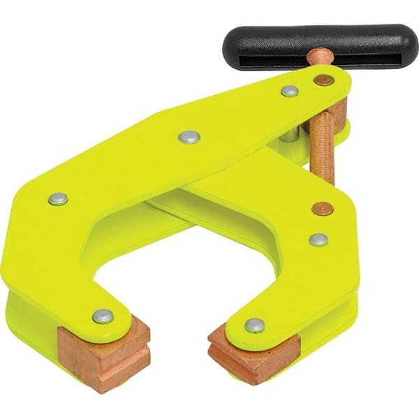 Cantilever Clamps, Load Capacity (Lb. - 3 Decimals): 1700 , Clamping Pressure (Lb.): 1700 , Handle Type: T , Jaw Material: Steel , Pad Finish: Copper-Plated  MPN:K045TDHVYW