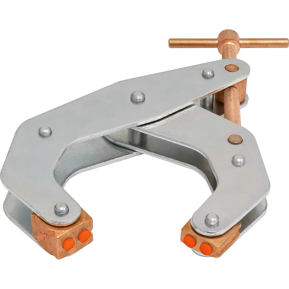 Cantilever Clamps, Load Capacity (Lb. - 3 Decimals): 1700 , Handle Type: T , Jaw Material: Steel MPN:K045TMD