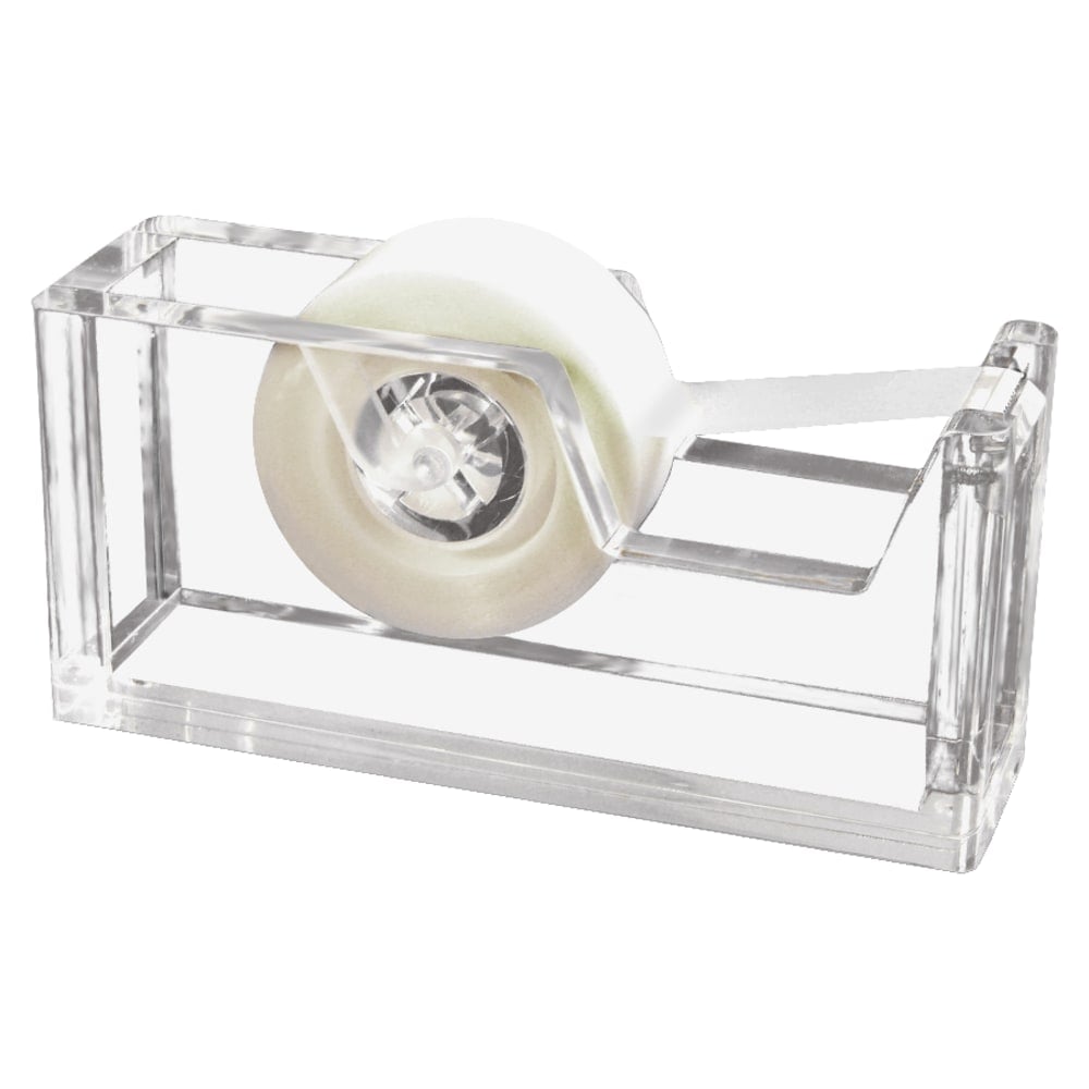 Kantek Acrylic Tape Dispenser, 2in x 3in x 6in, Clear (Min Order Qty 5) MPN:AD60