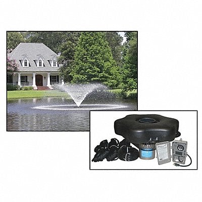 Fountain Aerator 1/2HP 120V 50 ft Cord MPN:2400VFX050