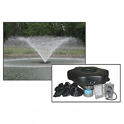 Fountain Aerator 1HP 240V AC 150 ft Cord MPN:4400HVFX150