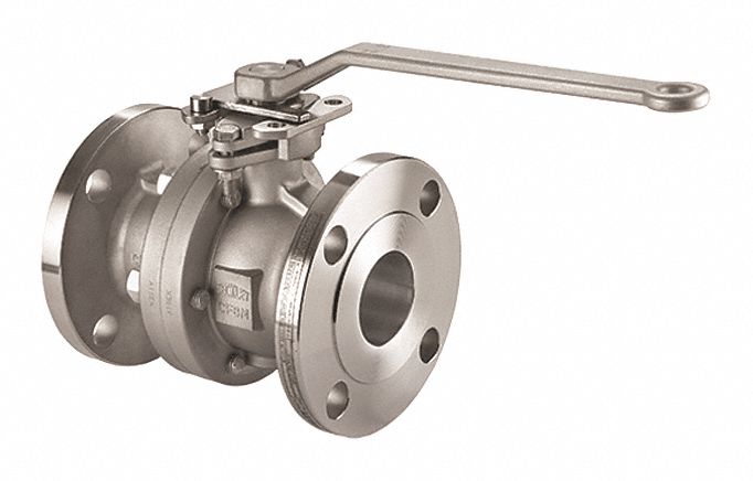 Ball Valve 2 Size 316 SS Full Port MPN:BVF2RF2FSSRGSL-200