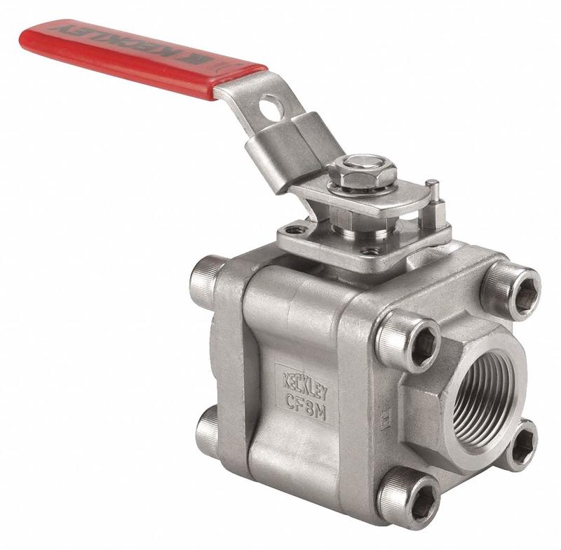 Ball Valve 2 Size 316 SS Full Port MPN:BVM3SWFSSRGSL-200