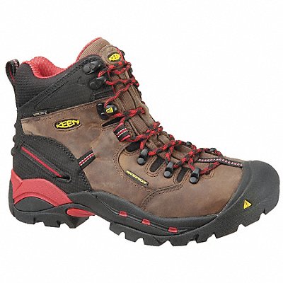 H9680 Work Boot 8 D Brown Steel PR MPN:1007024